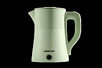Электрочайник Liberton LEK-6828 1.8 л бирюзовый бытовой электрический чайник бытовой электрический чайник
