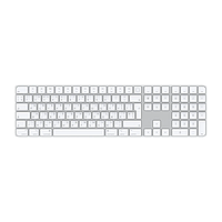 Клавиатура Apple Magic Keyboard with Touch ID and Numeric Keypad Silver