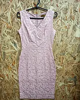 Жіноча сукня Defile lux ошатне плаття футляр розмір 36/S розове