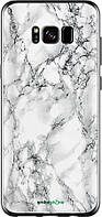 Чехол на Samsung Galaxy S8 Мрамор белый "4480u-829-8094"