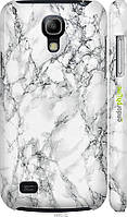 Чехол на Samsung Galaxy S4 mini Мрамор белый "4480m-32-8094"