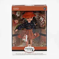 Лялька QJ 105 A (48/2) висота 30 см, капелюшок, штучні квіти, в коробці