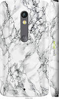 Чехол на Motorola Moto X Play Мрамор белый "4480m-459-8094"