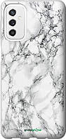 Чехол на Samsung Galaxy M52 M526B Мрамор белый "4480u-2490-8094"