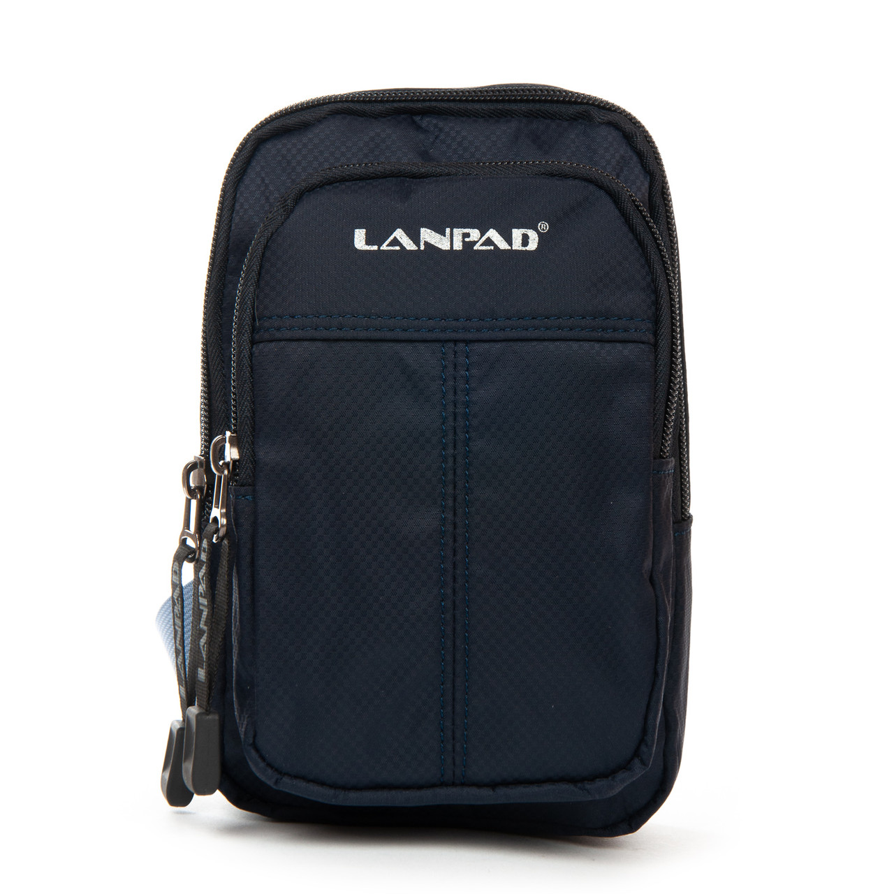 Сумка Чоловіча на Плечо нейлон Lanpad 7662 grey