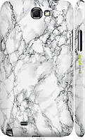 Чехол на Samsung Galaxy Note 2 N7100 Мрамор белый "4480m-17-8094"