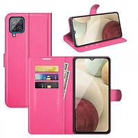 Чехол-книжка Litchie Wallet Samsung Galaxy A22 Rose UN, код: 8111243