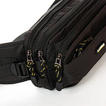 PODIUM Сумка Чоловіча На пояс нейлон Lanpad 63737 black, фото 4