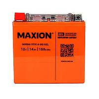 Мото аккумулятор MAXION MXBM-YTX14-BS GEL (12V, 14Ah, 150A)