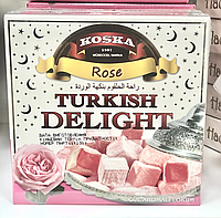 Рахат-лукум трояндових пелюсток KOSKA 200г, східні солодощі.