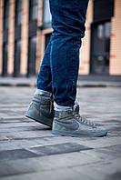 Nike Blazer Mid Grey Winter кроссовки и кеды высокое качество Размер 43