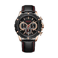 Часы Megir Gold Black MG2070 (ML2070GRE-BK-1N0)