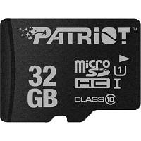 Карта памяти Patriot 32GB microSD class10 UHS-I (PSF32GMDC10)