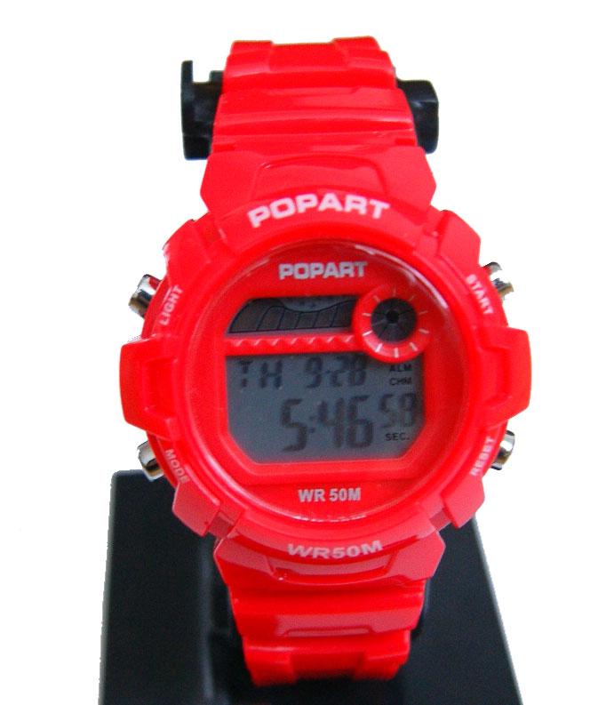 Годинник Popart Червоний (POP-540)