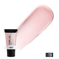 NUB Acryl Gel 10 Blush / Акрил-гель / розовый с мелким шиммером / 30гр.