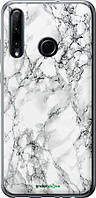Чехол на Huawei Honor 20 Lite Мрамор белый "4480u-1832-8094"