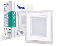 Светодиодная LED панель Feron AL2111 6W 480Lm 5000K 100*100*40mm