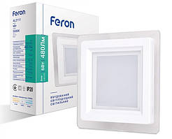 Світлодіодна LED-панель Feron AL2111 6 W 480 Lm 5000 K 100*100*40 mm