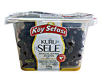 Маслины черные вяленные с косточкой , 550г, Koy Sefasi, Турция