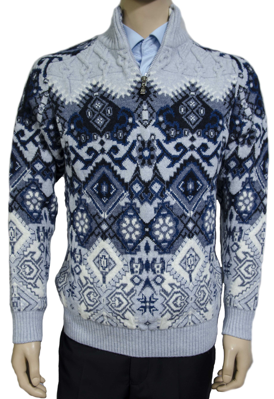 Свитер "Pulltonic". Сірий. Чоловічі. Туреччина, фото 1