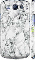 Чехол на Samsung Galaxy S3 i9300 Мрамор белый "4480m-11-8094"