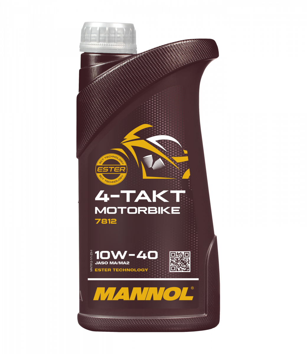 MANNOL 4-Takt Motorbike 10W-40 7812 Чотиритактна синтетична моторна олива