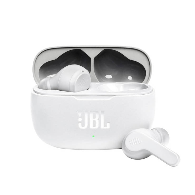 Бездротові навушники JBL WAVE 200 TWS (білі), фото 2