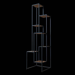 Етажерка 500х500х1500 підставка для рослин квітів вазонів СМД-500