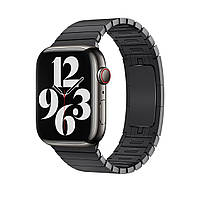 Ремешок Apple Silver Space Black Link Bracelet для Watch 42mm (MUHM2)