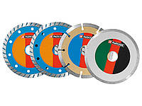 Набір алмазних дисків Parkside ø125мм для болгарок кутових шліфувальних машин, Німеччина