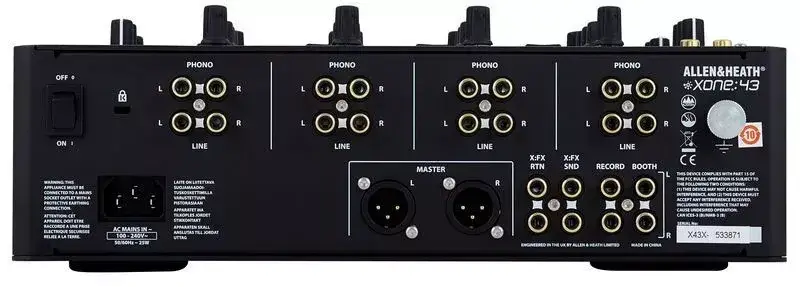 DJ мікшерний пульт Allen&Heath XONE:43, фото 3