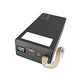 Універсальна Мобільна Батарея Power Bank Ridea RP-D40L+ Phoenix40+ PD/QC 3.0 20W digital display + lamp 40000, фото 4