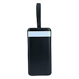 Універсальна Мобільна Батарея Power Bank XO PR157 QC22.5W PD20W digital display, with light, 40000 mAh Колір, фото 5