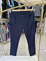 Мужские штаны/брюки на ремне IFC 5368 батал 56-70 размер синие