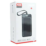 Універсальна Мобільна Батарея Power Bank XO PR159 QC22.5W PD20W digital display, with light, 60000 mAh Колір, фото 3