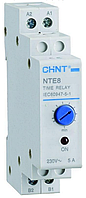 Реле часу NTE8-M1 AC230V затримка на увімкнення із налаштуваннями 1CO Chint