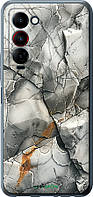 Чехол на Tecno Camon 18 Premier Серый мрамор "6041u-2652-8094"