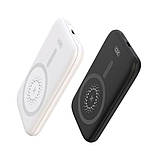 Універсальна Мобільна Батарея Power Bank XO PR153 PD20W Magnetic wireless 15W Type-C 5000mAh Колір Чорний, фото 3