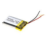 Внутрішній Акумулятор 802030Р Характеристики 30*20*8 500mAh 3.7V, фото 3