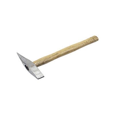 Молоток для зняття окалини 300г дерев'яна рукоятка, фото 1
