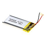 Внутрішній Акумулятор 602040Р Характеристики 40*20*6 450mAh 3.7V, фото 3