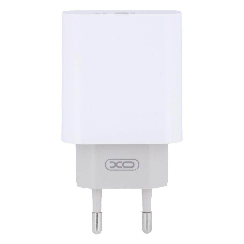 Мережевий Зарядний Пристрій XO L64 Type-C to Lightning QC3.0 18W Колір Бiлий