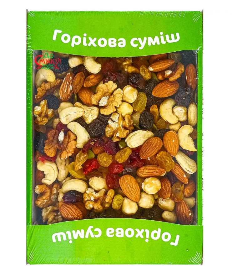 Смесь орехов и сухофруктов (в коробке) 500 г (ID#2200965572), цена: 225 ...