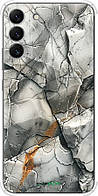 Чехол на Samsung Galaxy S22 Plus Серый мрамор "6041sp-2495-8094"