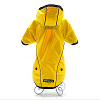 Курточка для собак  Берні жовта Той-тер'єр 25х34 см
