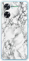 Чехол на Oppo A57s Мрамор белый "4480sp-2931-8094"