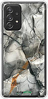 Чехол на Samsung Galaxy A52 Серый мрамор "6041sp-2251-8094"