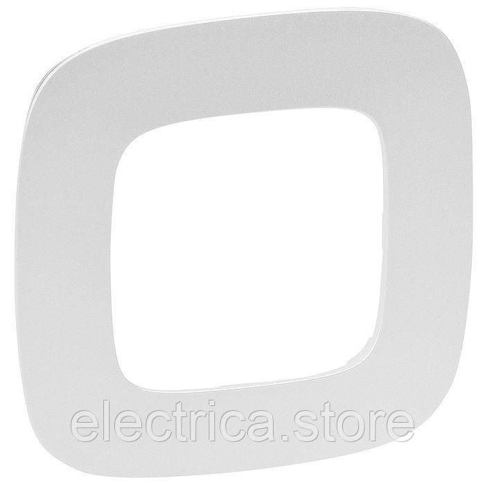 Рамка 1-постова Valena ALLURE перли 754411, фото 1