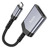 Перехідник Hoco UA25 2-in-1 card reader Type-C, фото 7