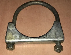 Хомут глушника в зб. 121-1203063 (D=66,5, труба М8, ГАЗ, ЗИЛ, Іномарки)